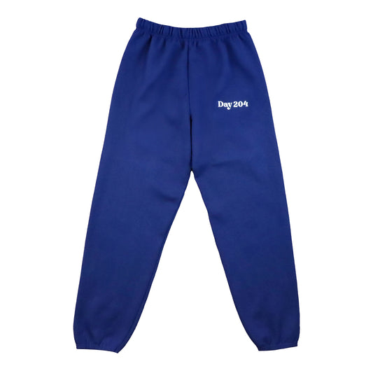 WORDMARK SWEATPANTS - NAVY