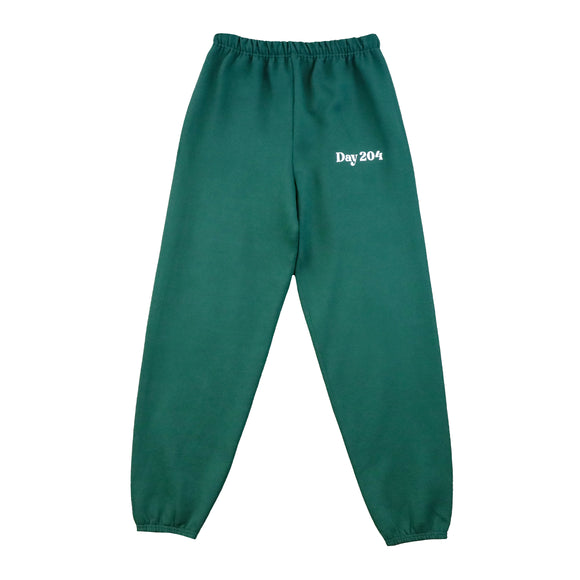 WORDMARK SWEATPANTS - FOREST